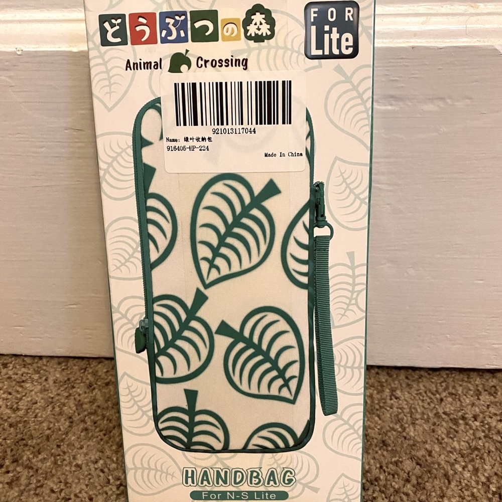 Animal Crossing Nintendo Switch Lite Travel Carrying Case